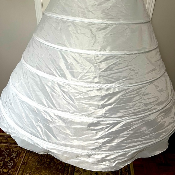 Wedding dress and accessories Long Underwear Slip for Bridal,Sheer Bridal Veils - Picture 4 of 11